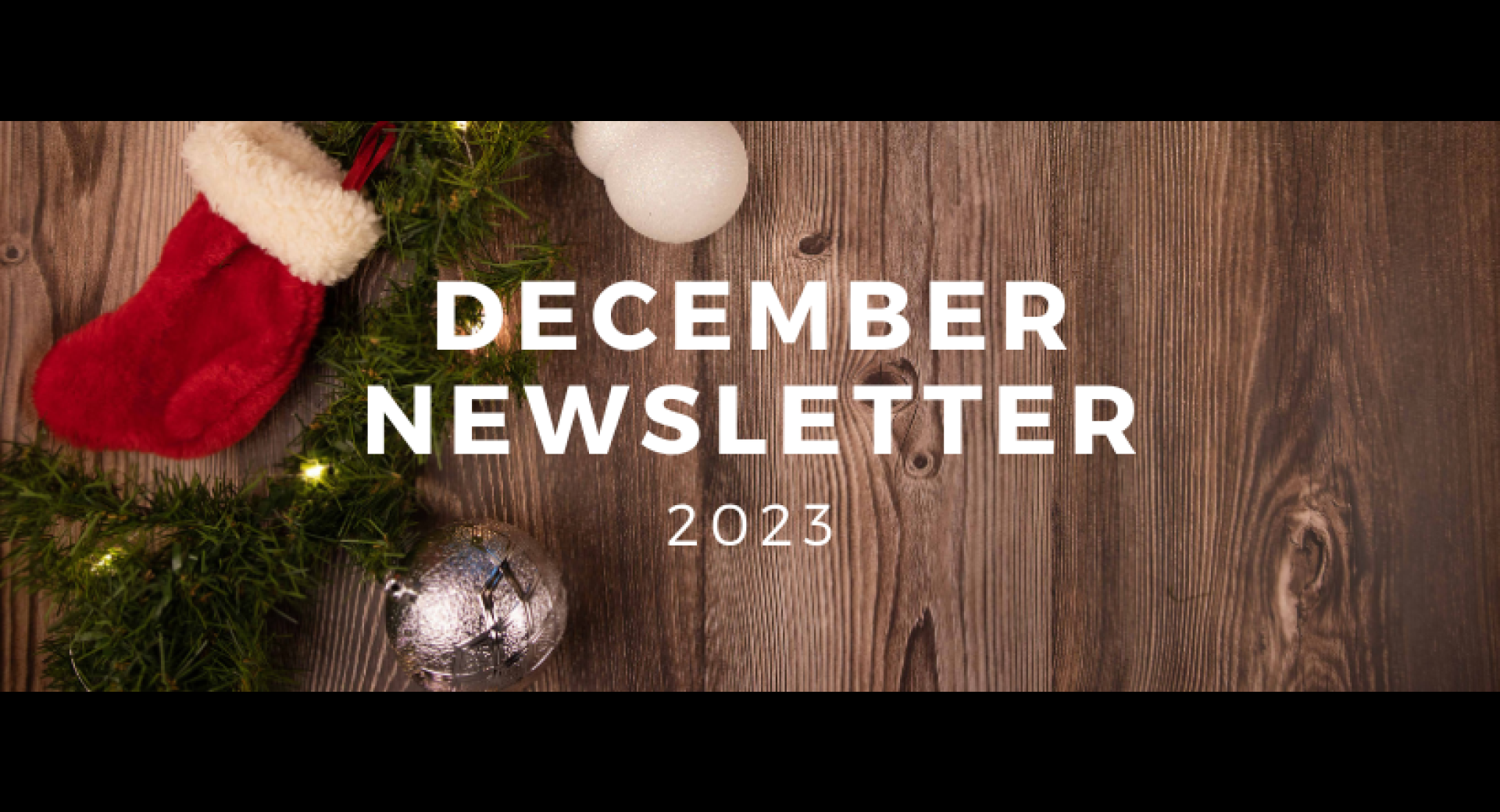 December 2023 Healthy Happenings Newsletter