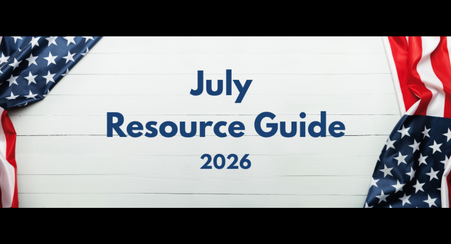 July 2026 Healthy Happenings Resource Guide